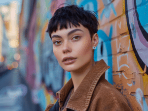 Coupes courtes asymétriques : réinterpréter la féminité avec panache
