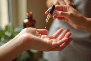 Huiles essentielles sur les poignets : bienfaits et utilisation