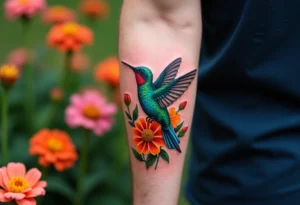 Les multiples facettes de la signification du tatouage colibri